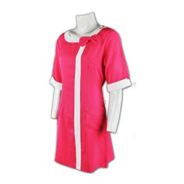 NU012 tailor made medium sleeves nurse uniform supplier hk company NU012 tailor made medium sleeves nurse uniform supplier hk company